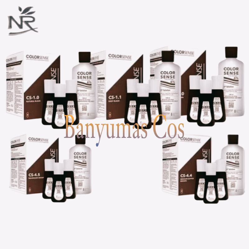 Color sense cat rambut/Color sense toning rambut