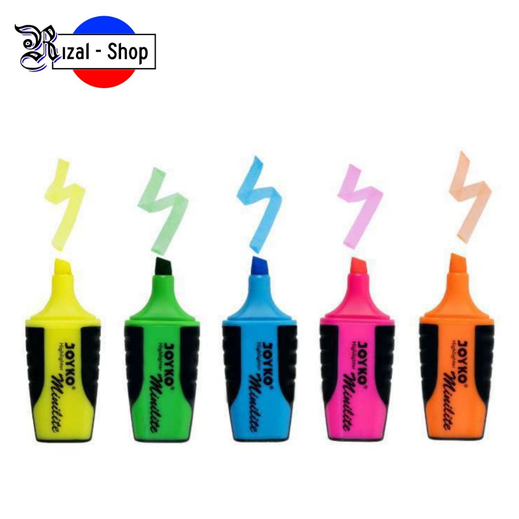 

Joyko Highlighter Minilite Penanda Berwarna HL-26 - HL-30