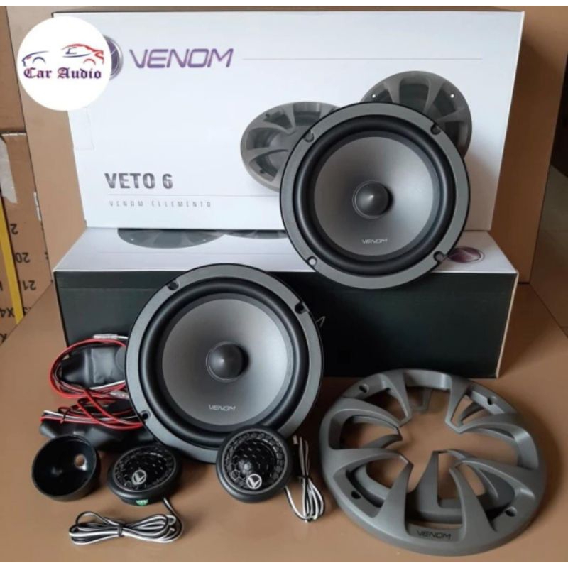 Speaker Split Venom Veto 6 - Elemento Speaker Split Venom 6,5 inch