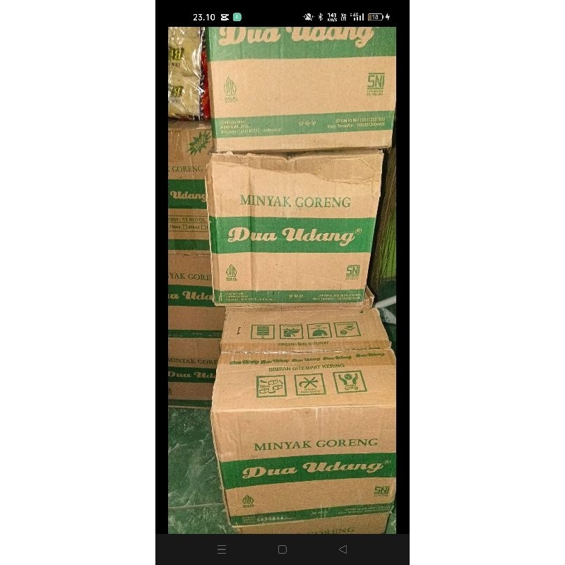 

MINYAK GORENG DU900 isi 12 botol