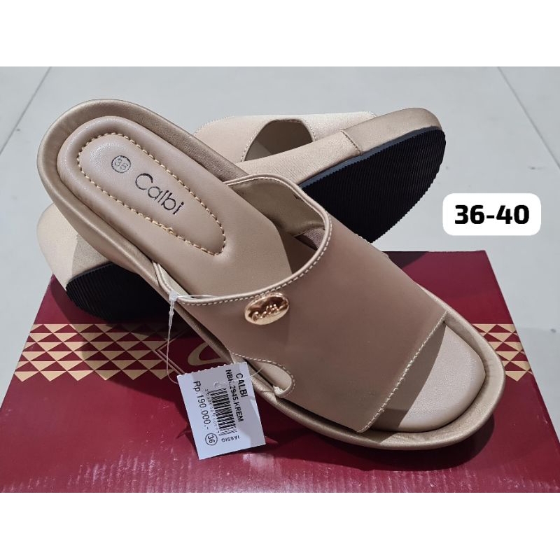 Sandal Calbi Original, sandal calbi slop terbaru