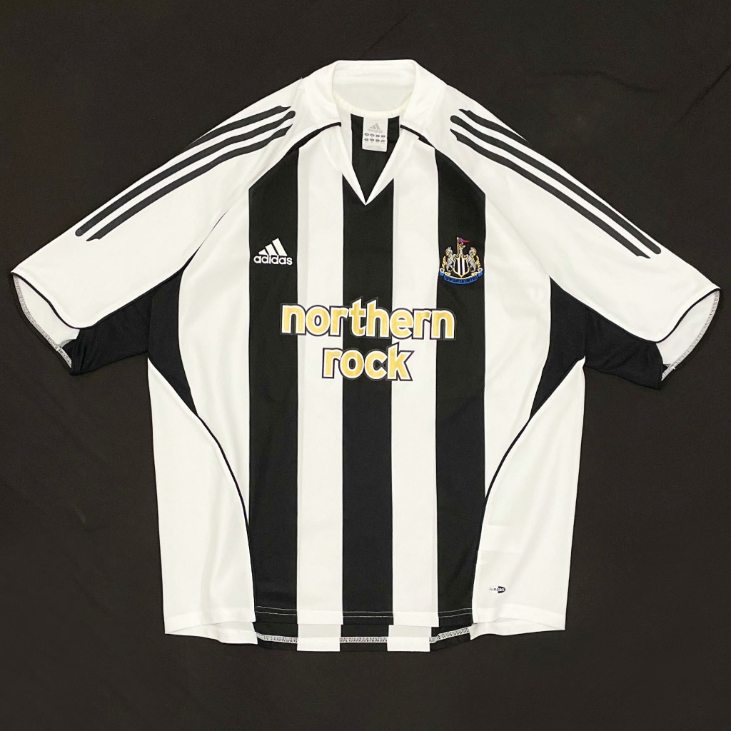 Original Adidas Newcastle United Home Kit 2005 2006 2007 Jersey Bola Vintage