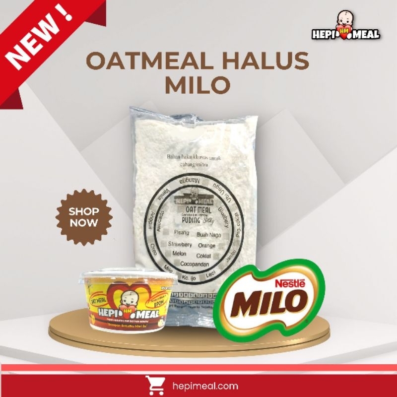 

oatmeal rasa milo HALUS