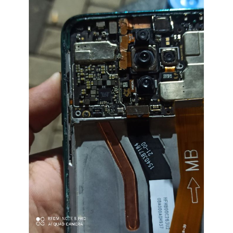 mesin redmi note 8 pro ram 6/128gb