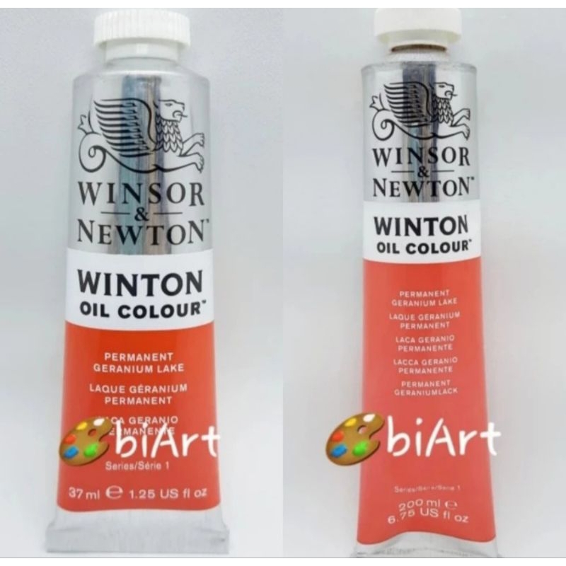 

Cat Minyak Winton Oil Colour 200ml / 37ml Permanent Geranium Lake Winsor & Newton