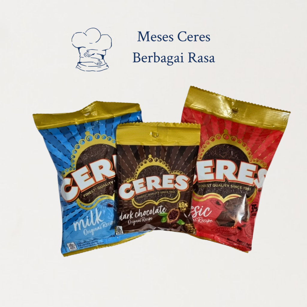 

Meses Ceres Classic Ziplock (500gr) / Ceres Classic (225gr) / Ceres Dark (75gr) / Ceres Milk (200gr)