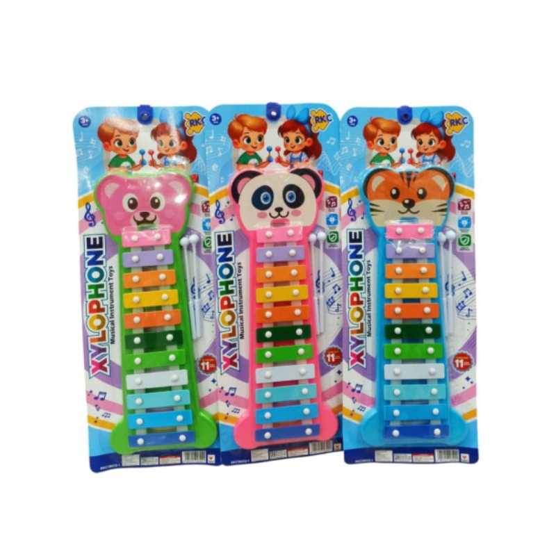 Mainan Alat Musik Xylophone Karakter Boneka