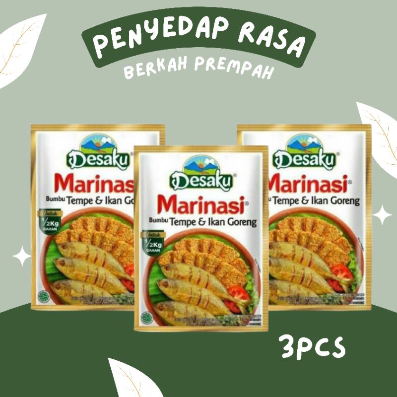 

Desaku marinasi bubuk 3pcs
