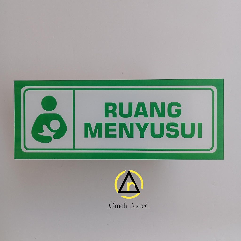

Akrilik Ruang Menyusui - Ruang Laktasi - Nursery Room