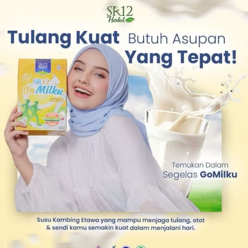 

GOMILKU GOLD SR12 600gr SUSU KAMBING EXTRA BAWANG PUTIH & JAHE