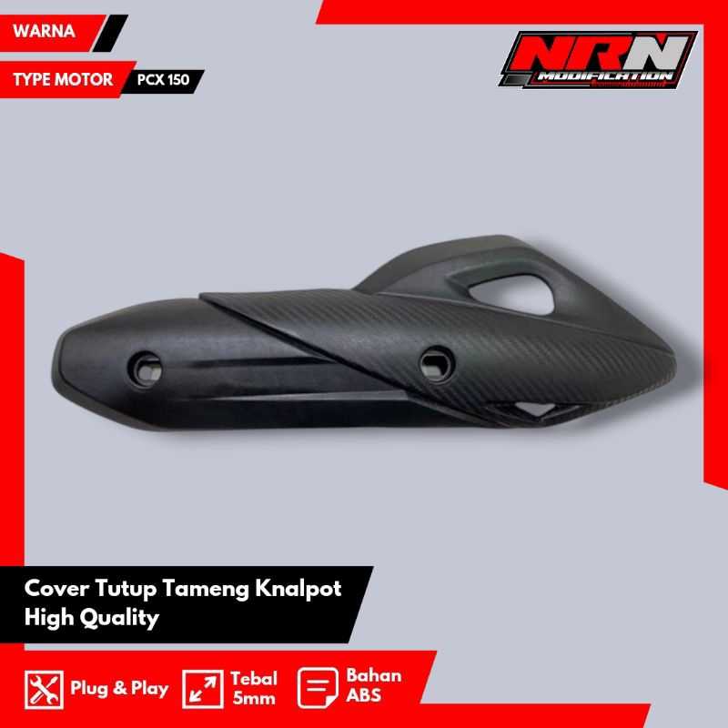 Cover Tutup Tameng Knalpot PCX 150 Lokal Tutup Knalpot PCX 150 Kameng Knalpot PCX 150