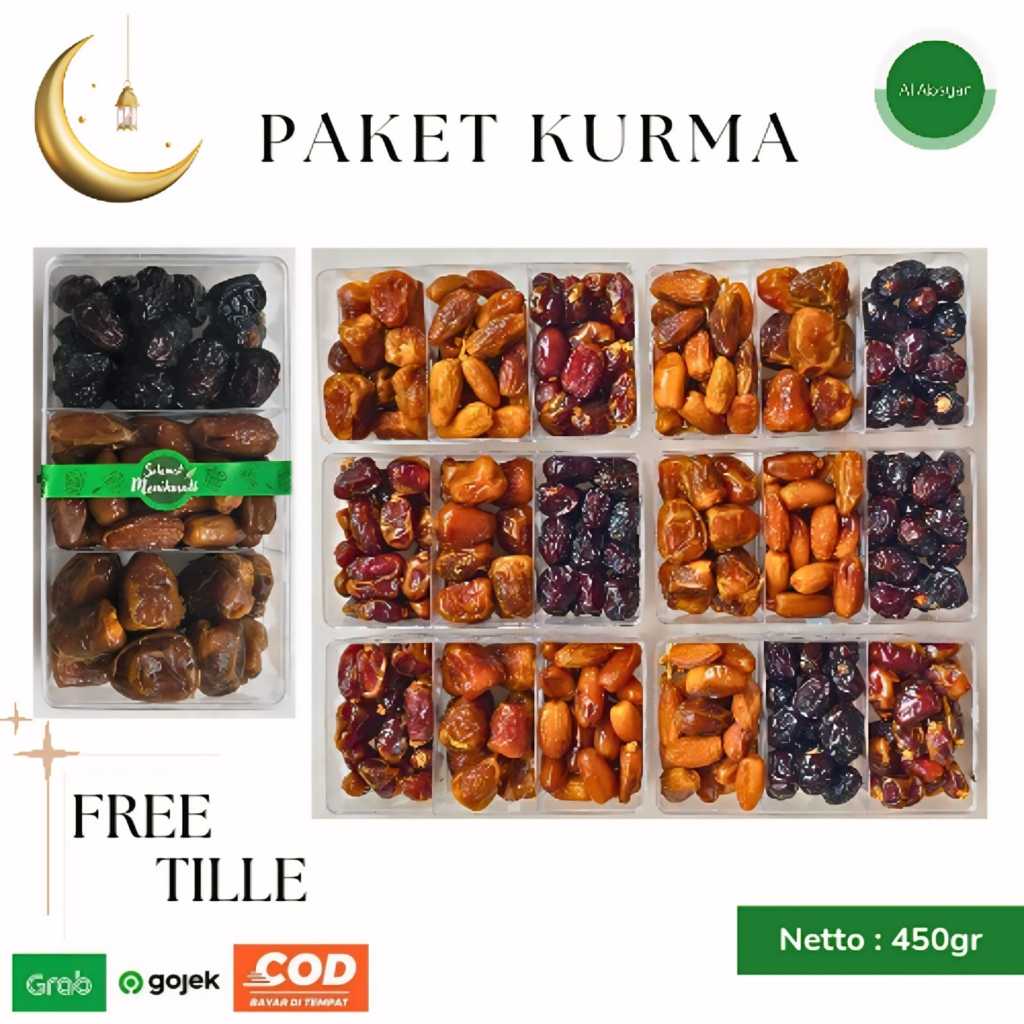 

Paket Oleh-Oleh Haji Umroh Premium Timur Tengah Hampers Ramadhan - Paket A,KURMA,Kurma Sekat 3 - PAKET CUSTOME