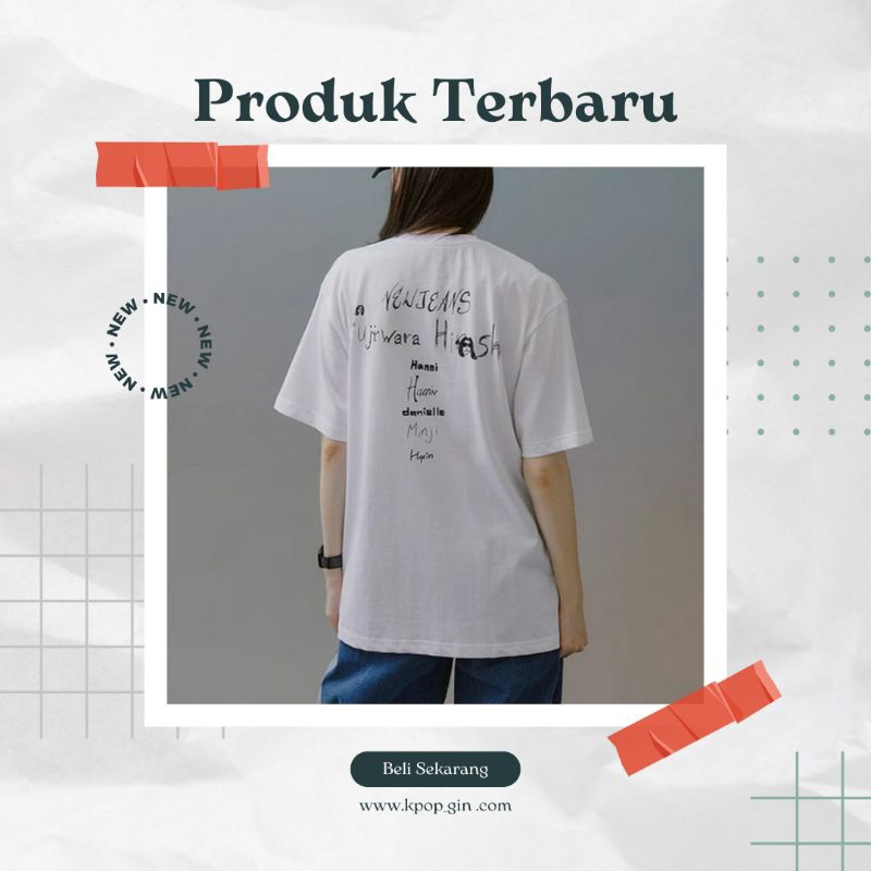 Newjeans X Hiroshi Fujiwara White nama member