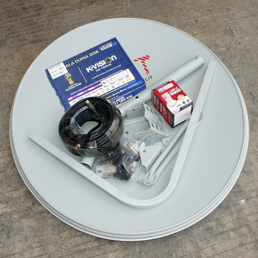 Paket Lengkap Parabola K-Vision K2000 Free MNC Group