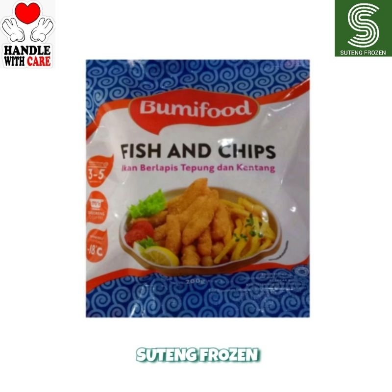 

Bumifood Fish & Chips 200 gram
