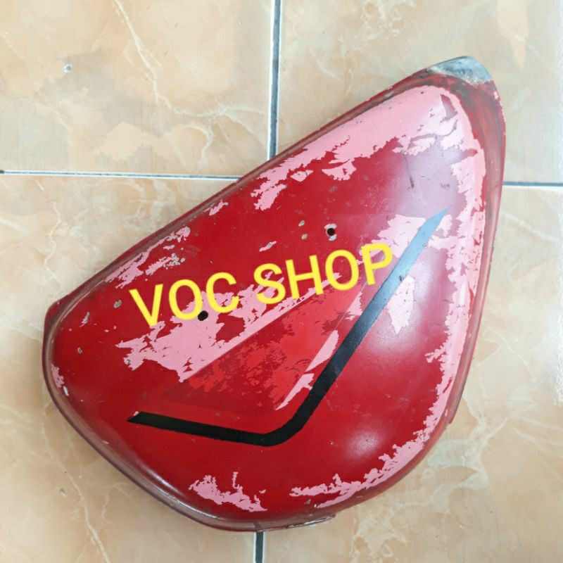 Honda CB100 CB125 CB 100 125 Cover Body Box Tepong Tutup Dop Aki Kiri Original Bekas