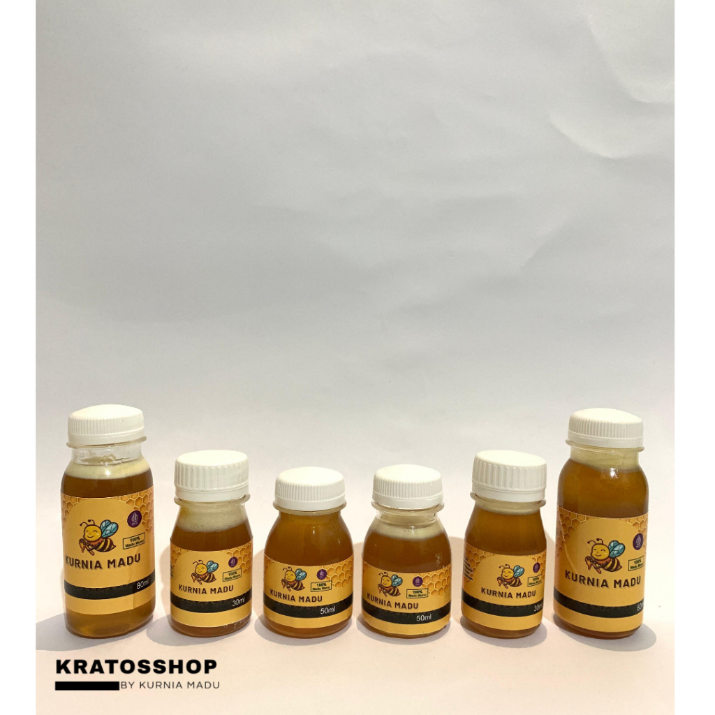 

MADU KURNIA Madu Hutan - Madu Liar - Murni Asli Kemasan 30-50-80ml