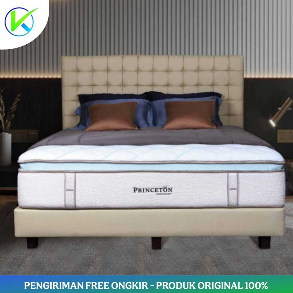 Kasur Simmons Princeton Sandaran New Porto - Fullset