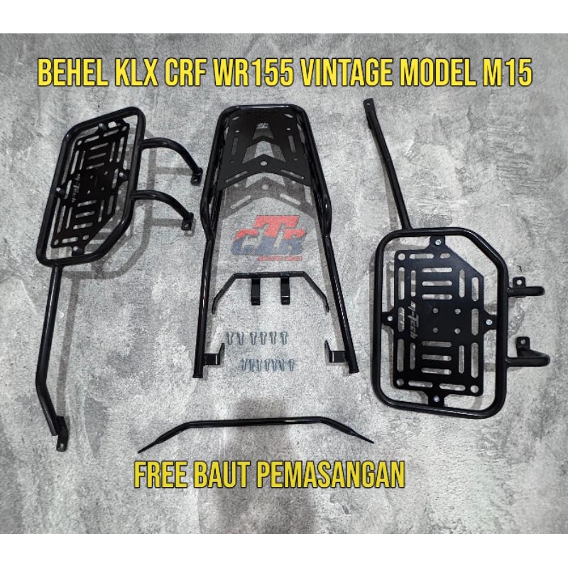 BEHEL KLX CRF WR 155 VINTAGE KLX DT 150 CRF WR155 TOP RACK INCLUDE SIDE RACK KLX PNP KLX BF KLX S,L,
