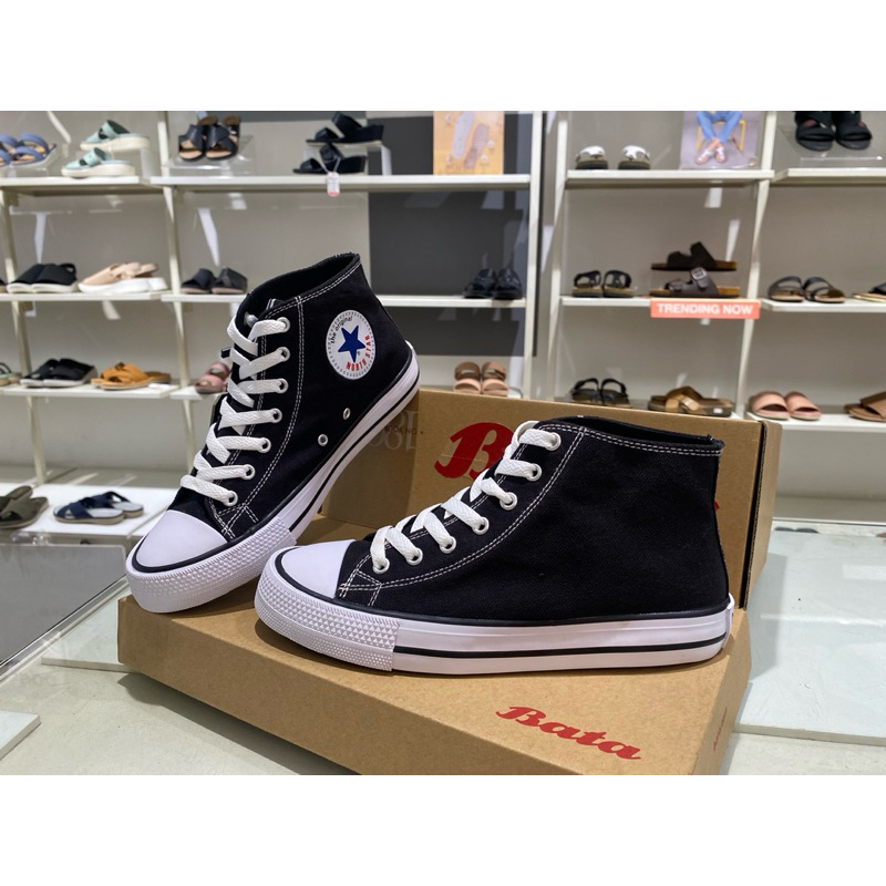 sepatu sekolah warrior north star bata original 609-6032