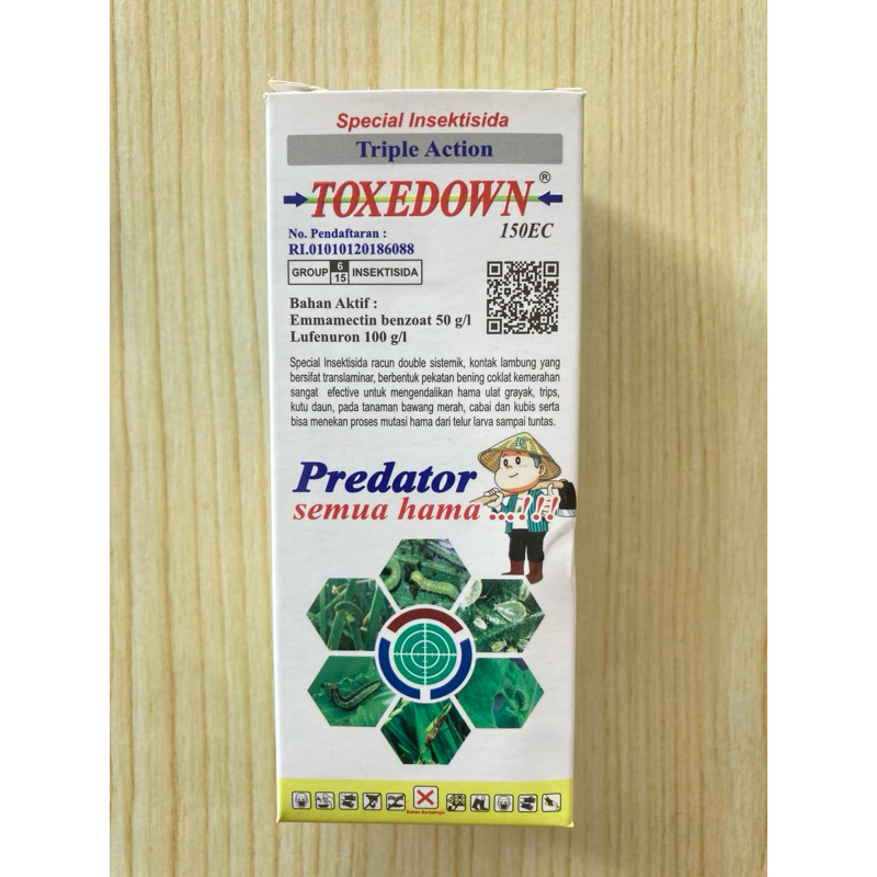 TOXEDOWN 150EC INSEKTISIDA ISI 100ML PREDATOR SEMUA HAMA