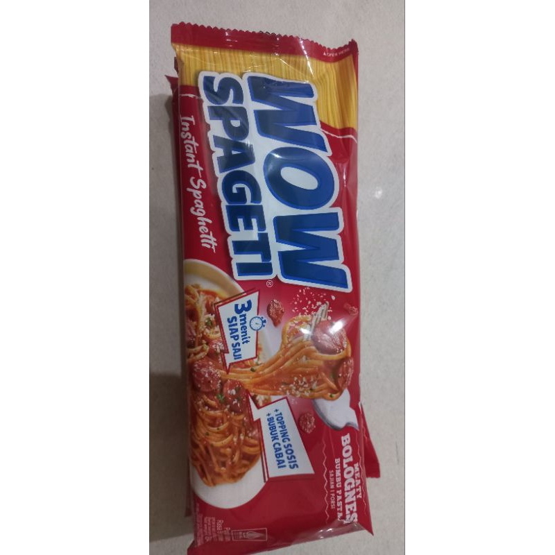 

Wow Spageti Instan Bolognese