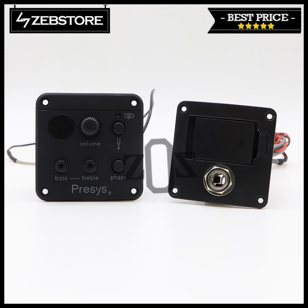 Equalizer Preamp Fishman Presys II Gitar Akustik Acoustic