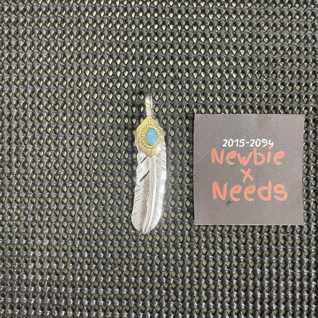 GRPFSRT Silver Gold Turquoise XL (Right)/Liontin