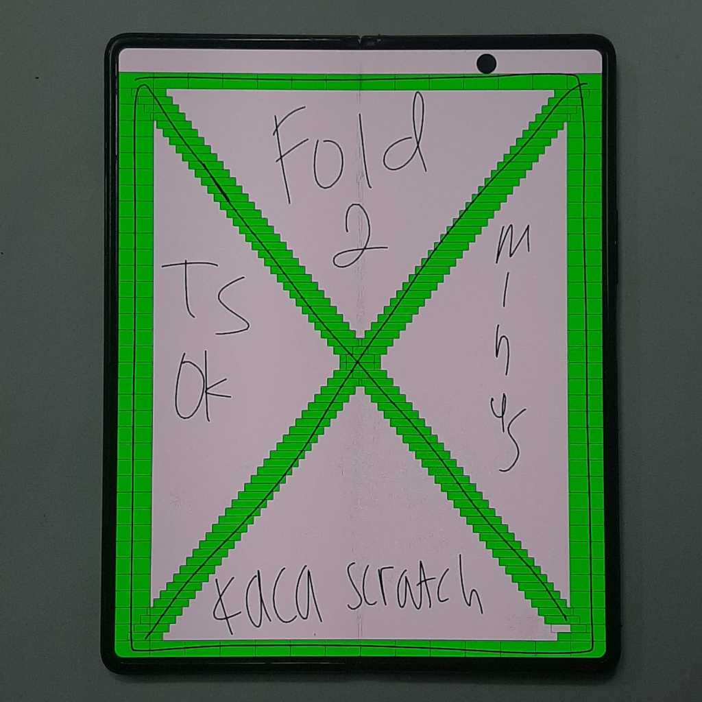 LCD SAMSUNG GALAXY FOLD 2 - F916 ORIGINAL SECOND COPOTAN 2ND - MINUS