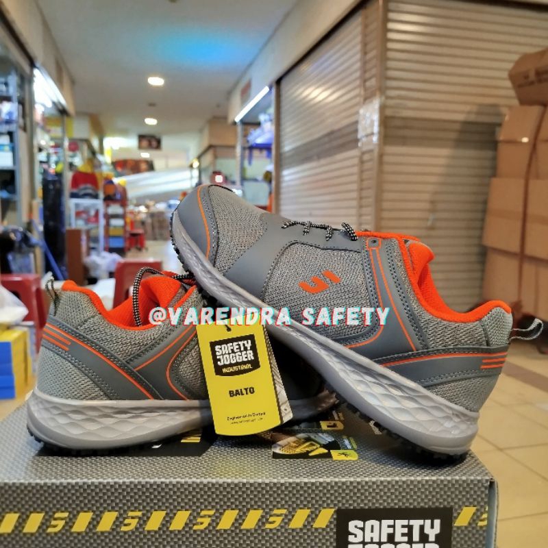 Sepatu Safety Jogger Balto Grey / Shoes Safety Jogger Balto Grey 100% Original Termurah