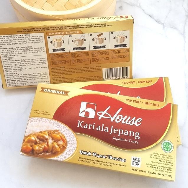 

House Kari Ala Jepang Bumbu Curry Jepang Original 300 Gr