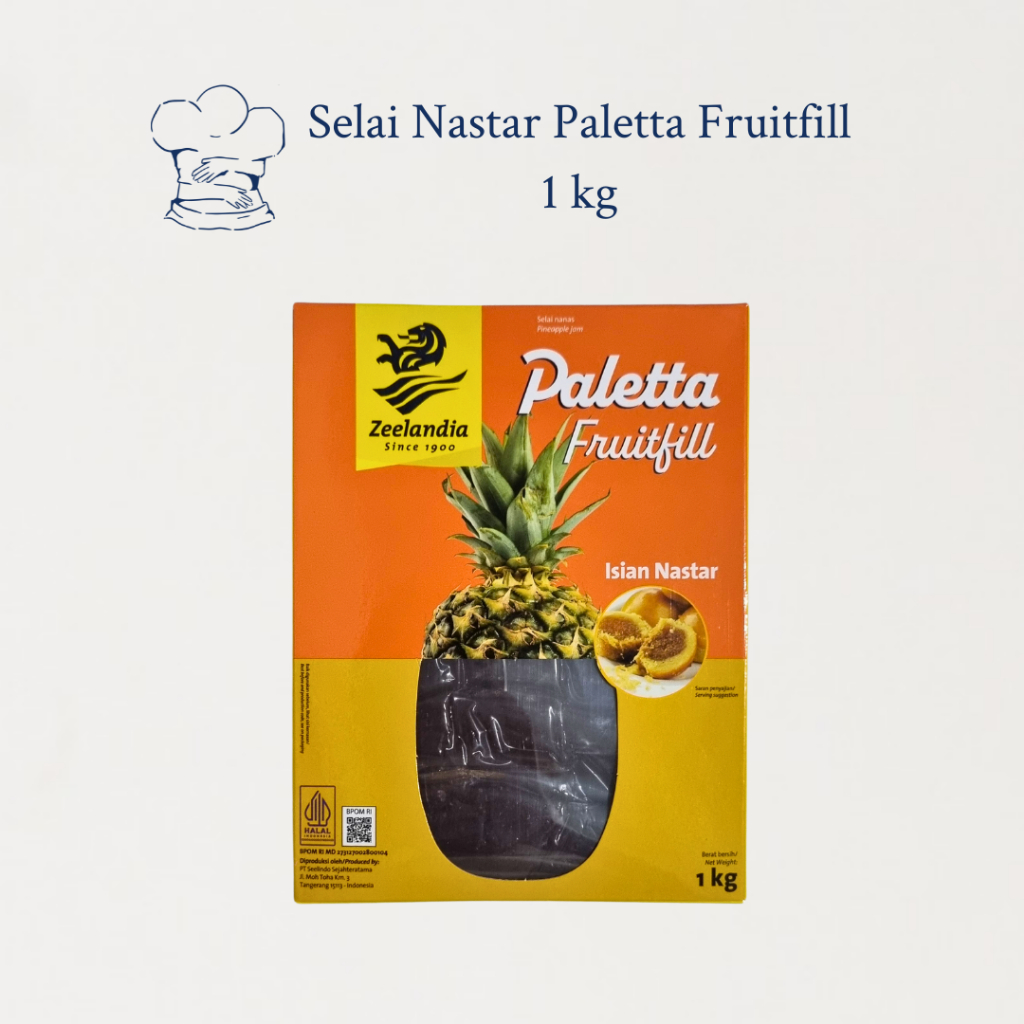 

Selai Isian Nastar / Zelandia Paletta Fruitfill Isian Nastar (1kg)