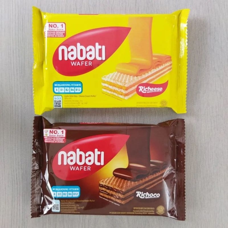 

Nabati Wafer Reguler - Netto 39 gr