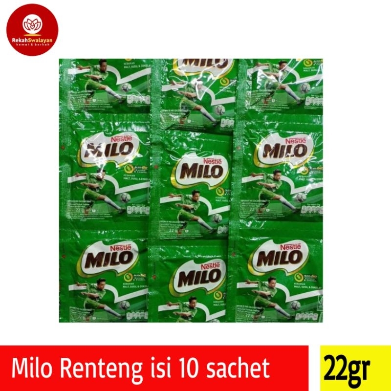 

Milo Renteng isi 10sachet