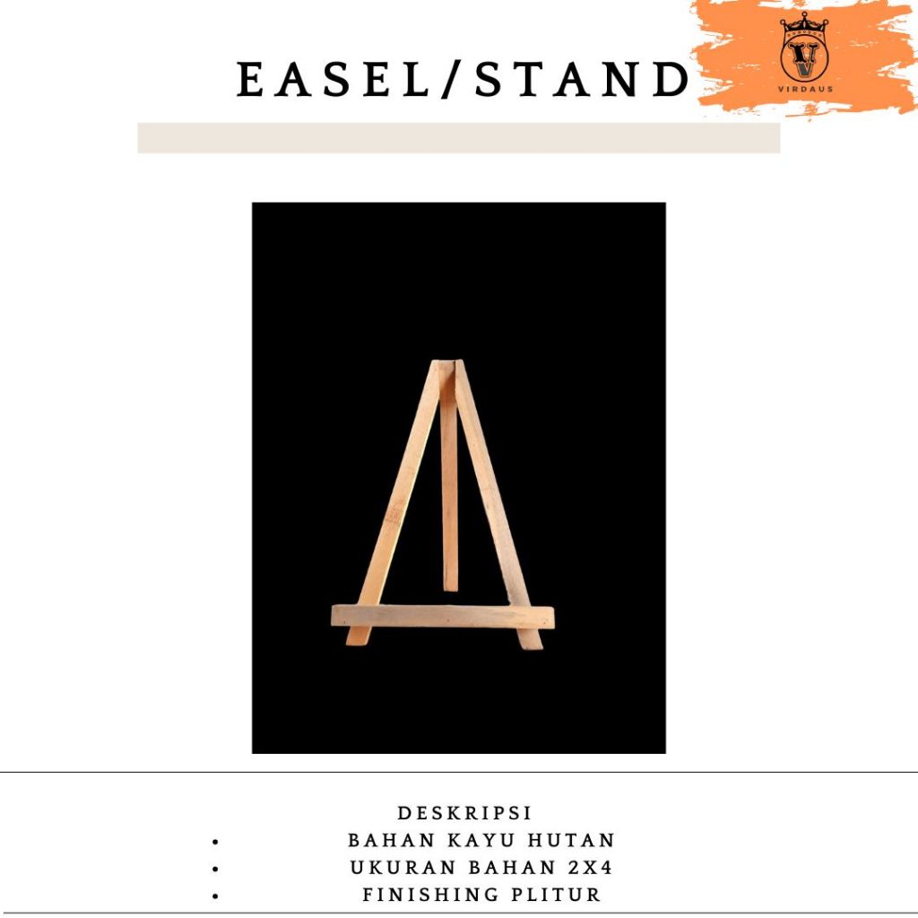 STANDING/EASEL - Kanvas lukis