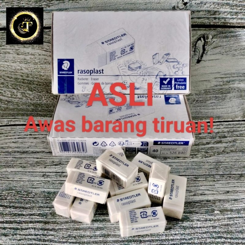 

Setip/ penghapus pensil merk staedtler kecil putih asli