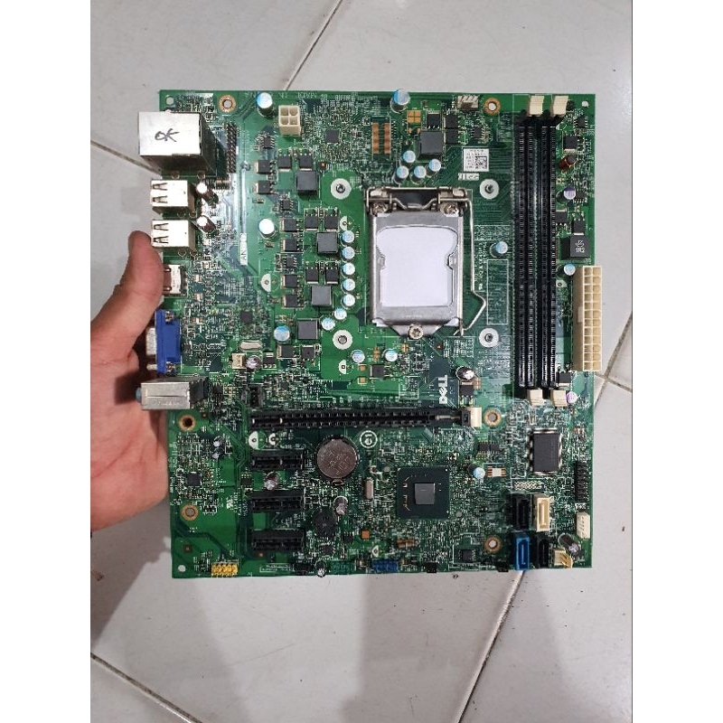 Mobo DELL H61 series socket 1155, motherboard pc merek DELL