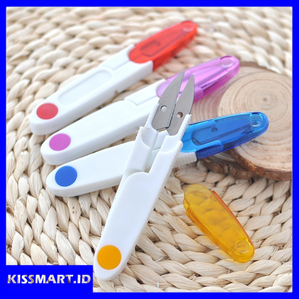 

Gunting Benang Mini Tutup Cekris Bahan Plastik Berwarna Thread Cutter【MG016】