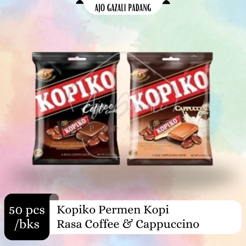 

Kopiko - Permen Rasa Kopi - Isi 50/bks