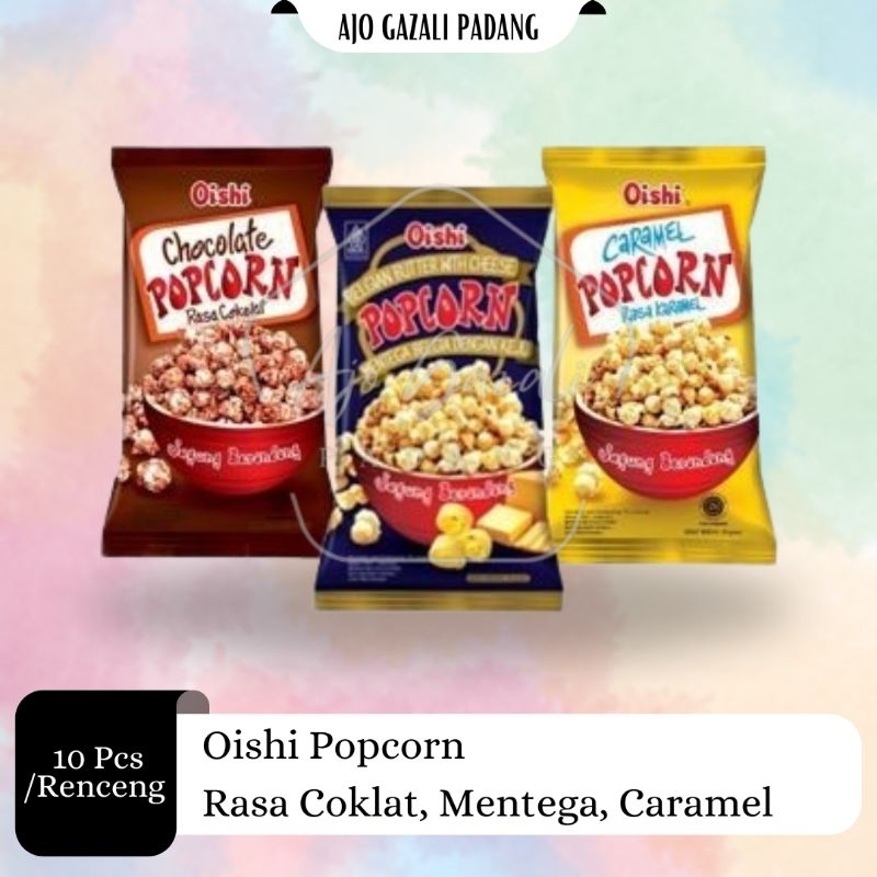 

Oishi Popcorn - Snack Renceng - 10 pcs / renceng