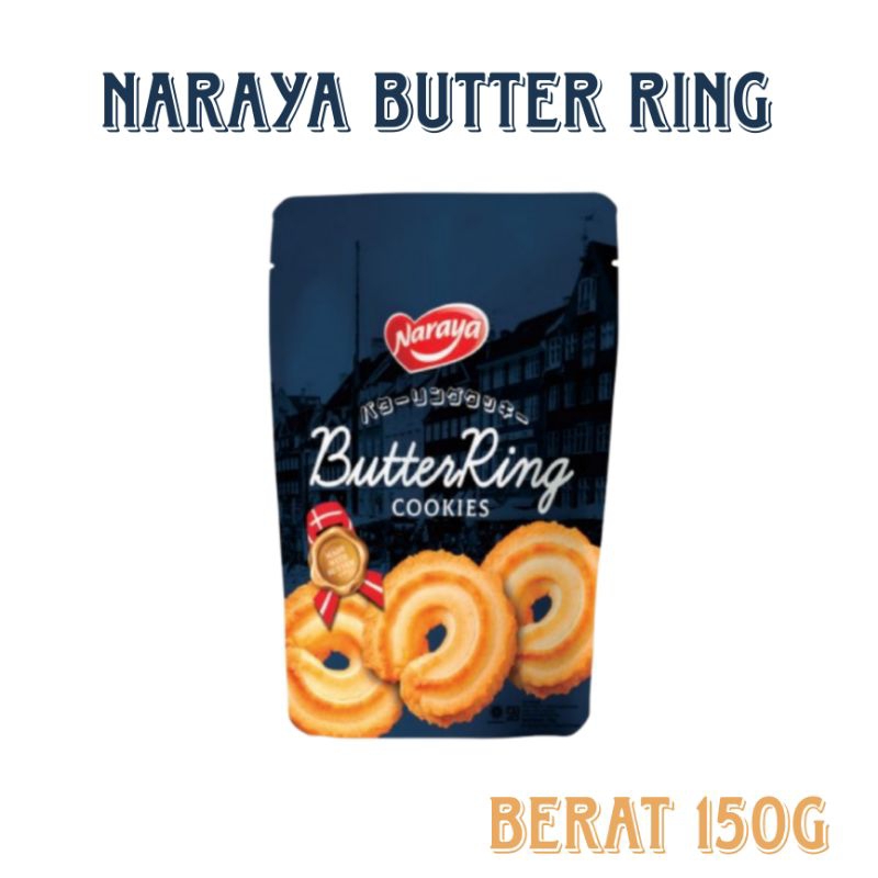 

Naraya Butter Ring Cookies 150g