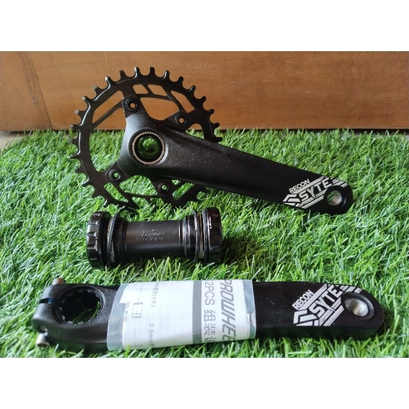 crankset mtb single speed HT2 syte recon... Saleee
