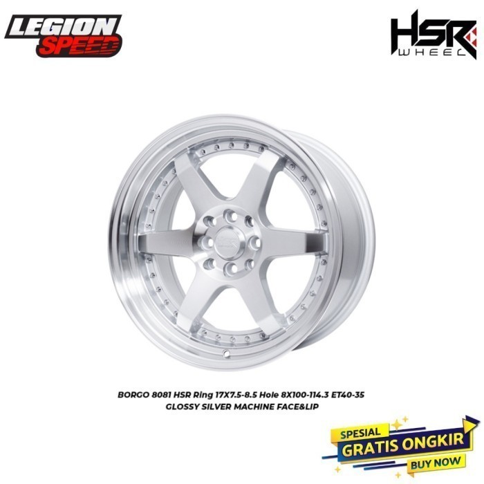 Velg ring 17 HSR Borgo buat Avanza Livina Mobilio DLL