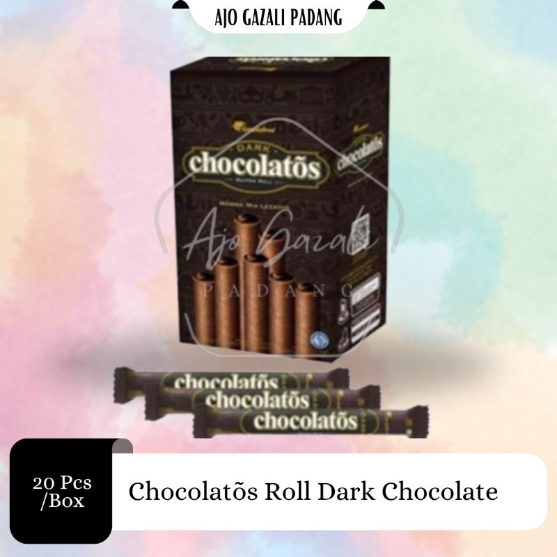 

Chocolatos - Wafer Roll - Dark Chocolate - 1 box > isi 20