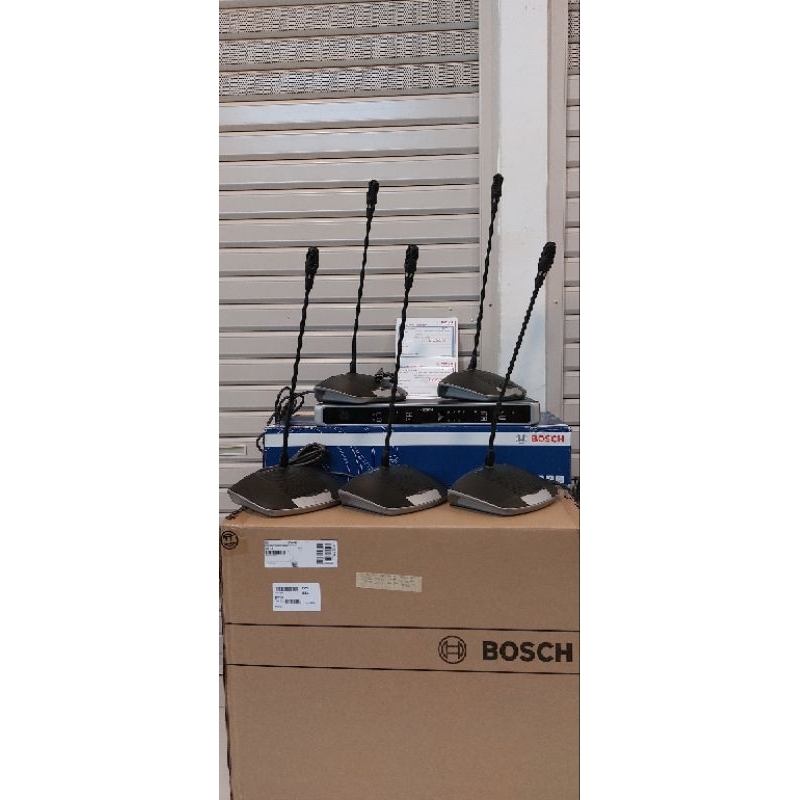 Paket Conference System BOSCH CCS1000D | BOSCH CCS-1000D (5 Mic) Digital Wired Conference Microphone