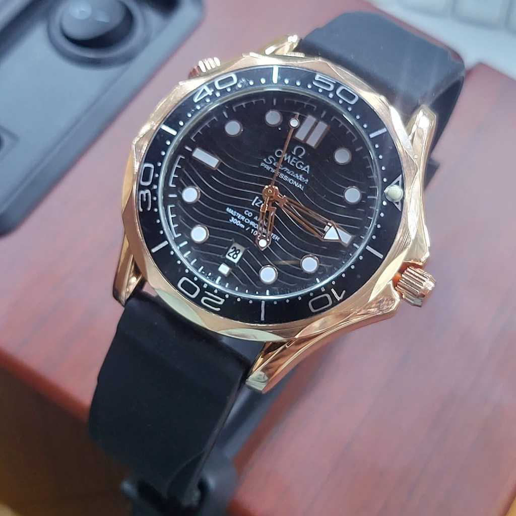 JAM TANGAN PRIA OMG STRAP RUBBER KUALITAS IMPORT WATCHES