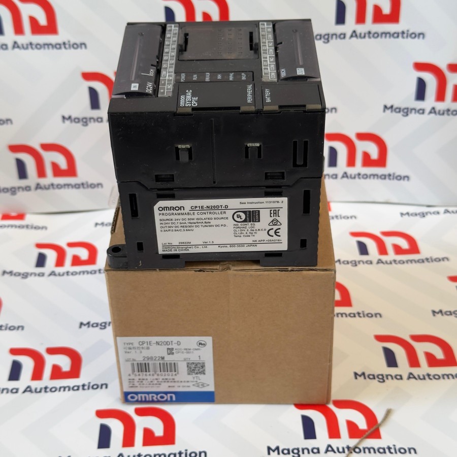 PLC Omron CP1E-N20DT-D CP1E N20DTD CP1EN20DTD
