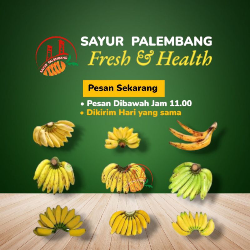 

Pisang 1sisir - Sayur Palembang