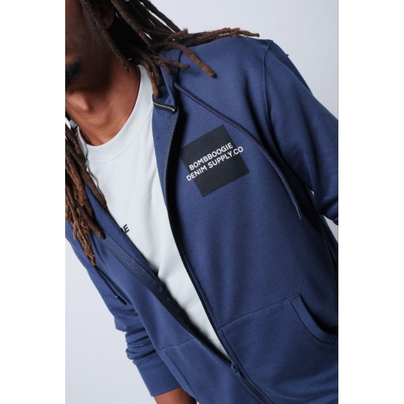 Jacket Hoodie Fortys Navy 34149B1NA