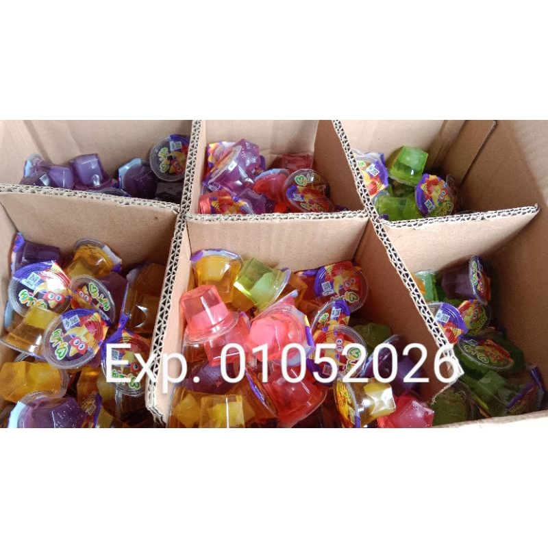 

PROMO!! 1kg (60biji) my jelly wong coco ANEKA RASA